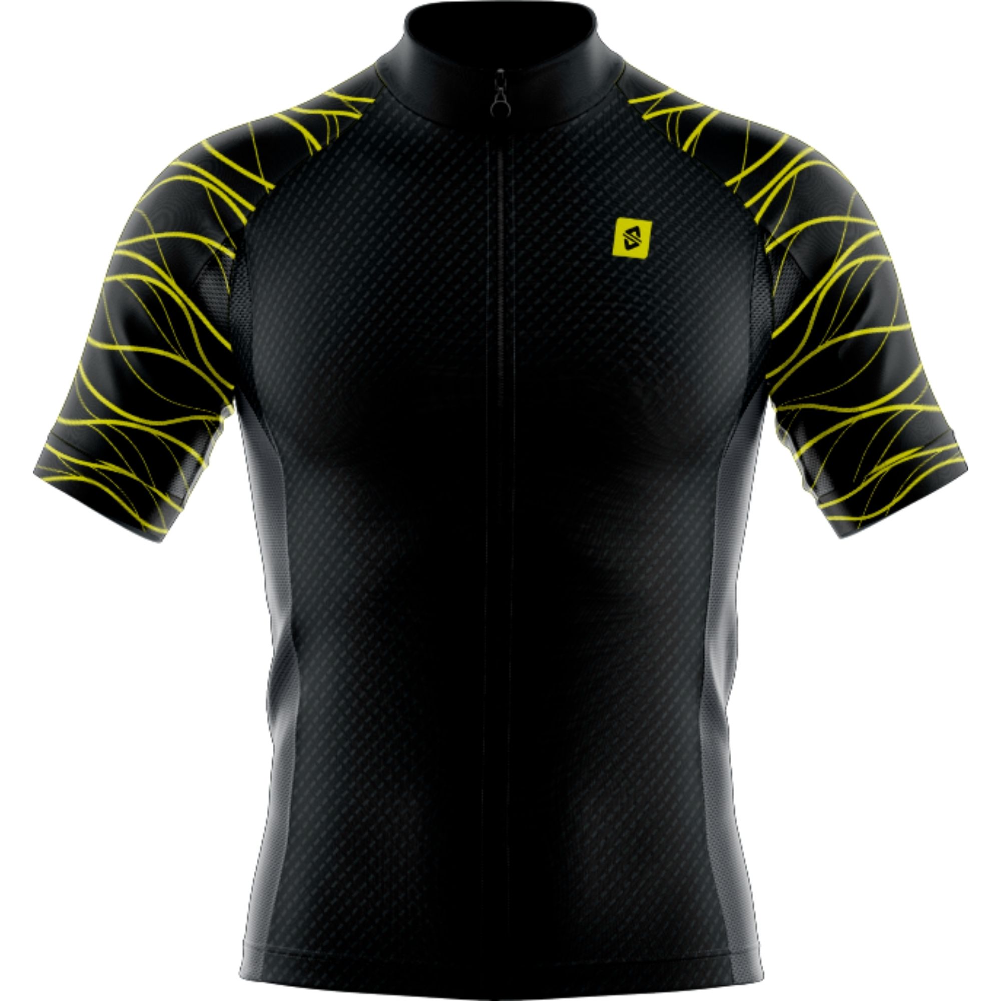 Camisa de Ciclismo Masculina Waves